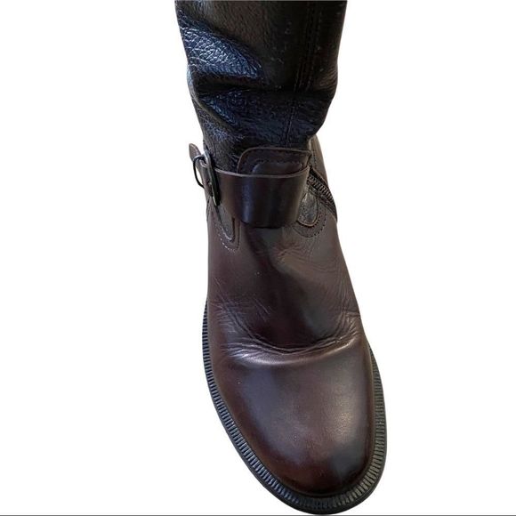 Aldo knee length riding boots genuine leather brown size 7 EUC - Picture 4 of 6